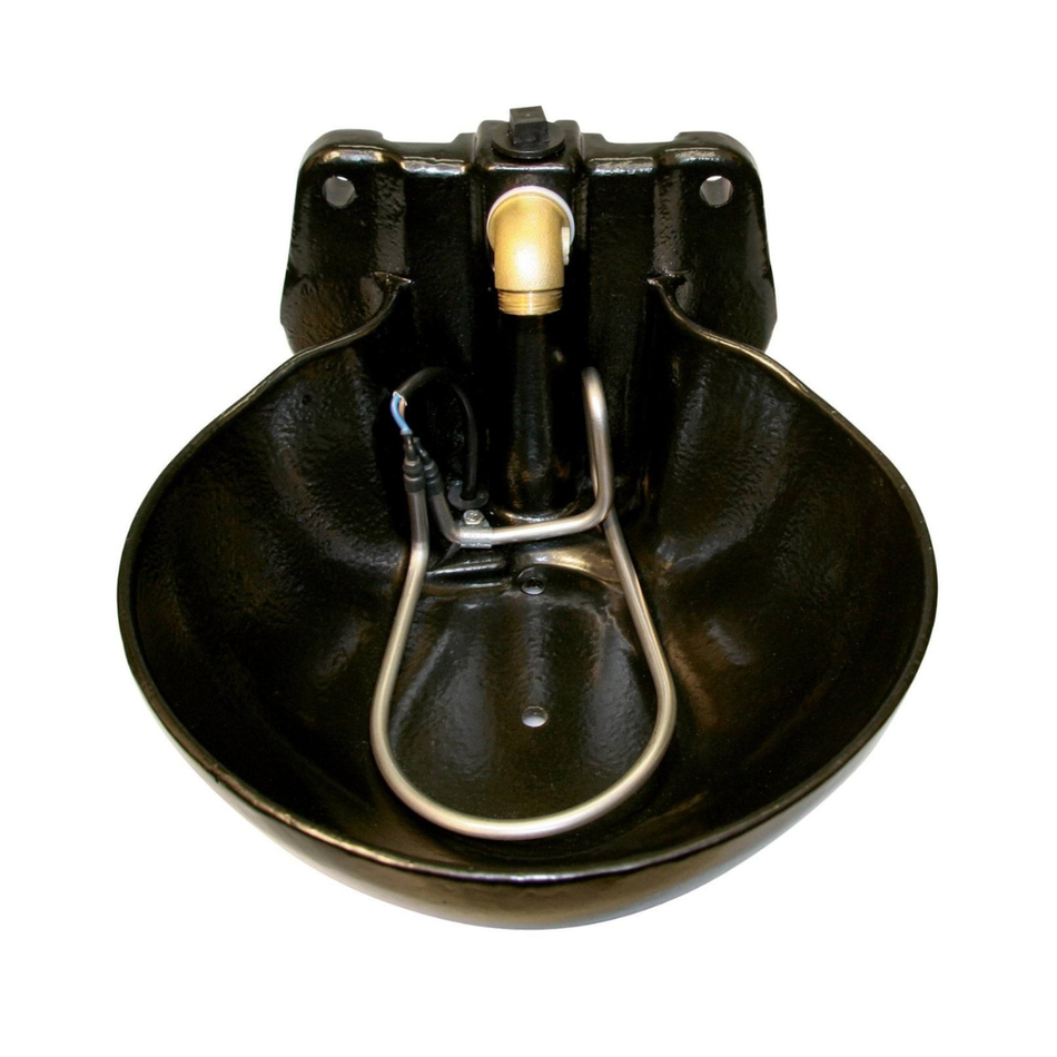 Heated drinking trough HP10, 24 V, 50 W, enameled