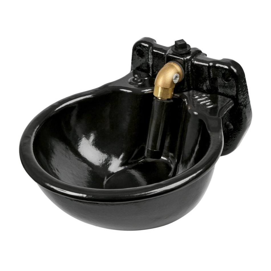 Heated drinking trough HP10, 24 V, 50 W, enameled