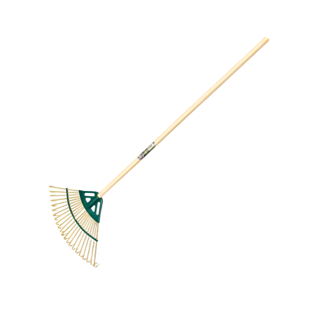 Bambusa lapu grābeklis Atlas ar kātu 1200 mm