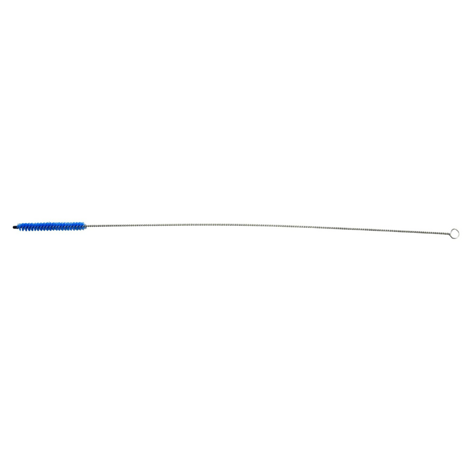 Brush for washing milk tubes, 90 cm, blue