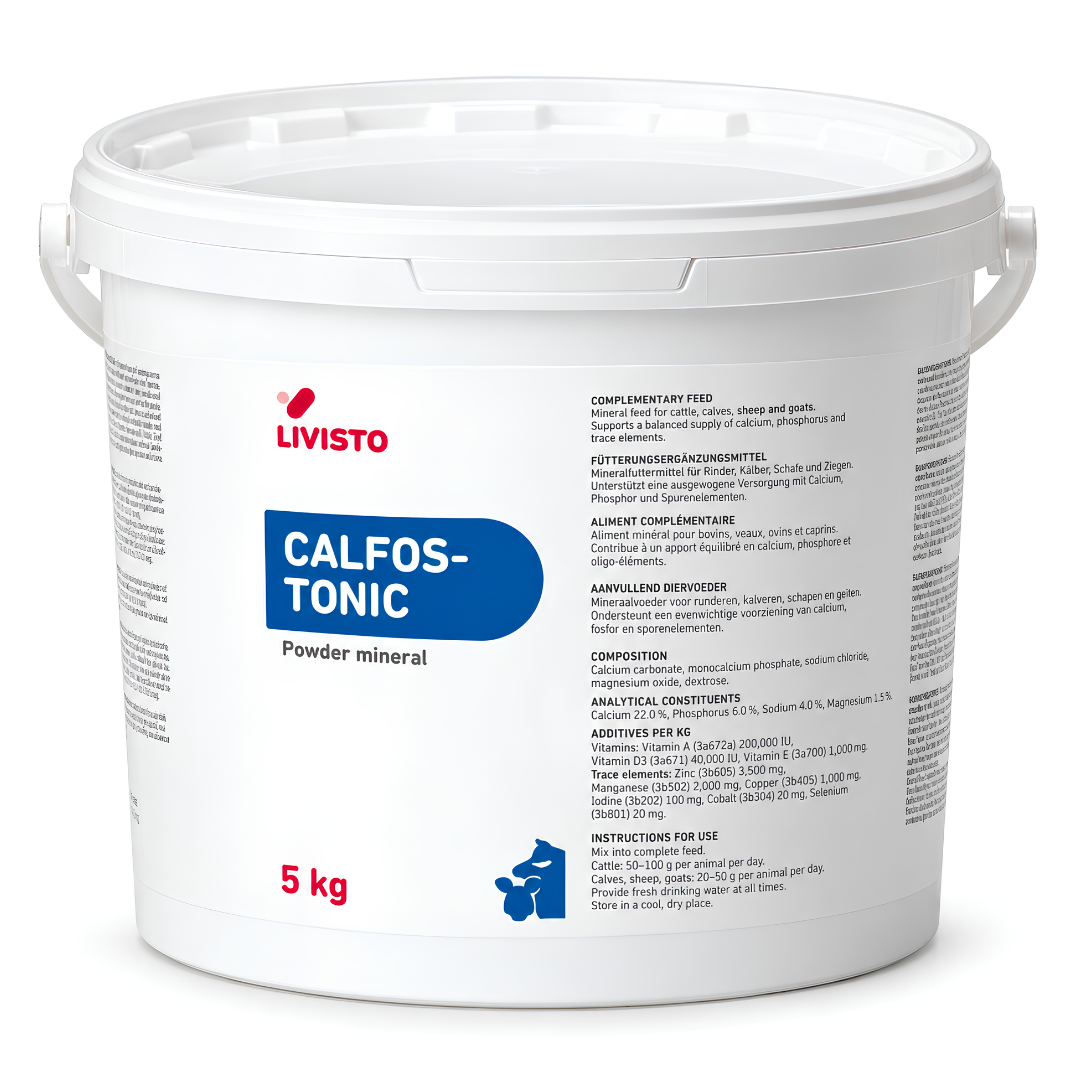 Tonizējoša papildbarība Calfostonic 5 kg