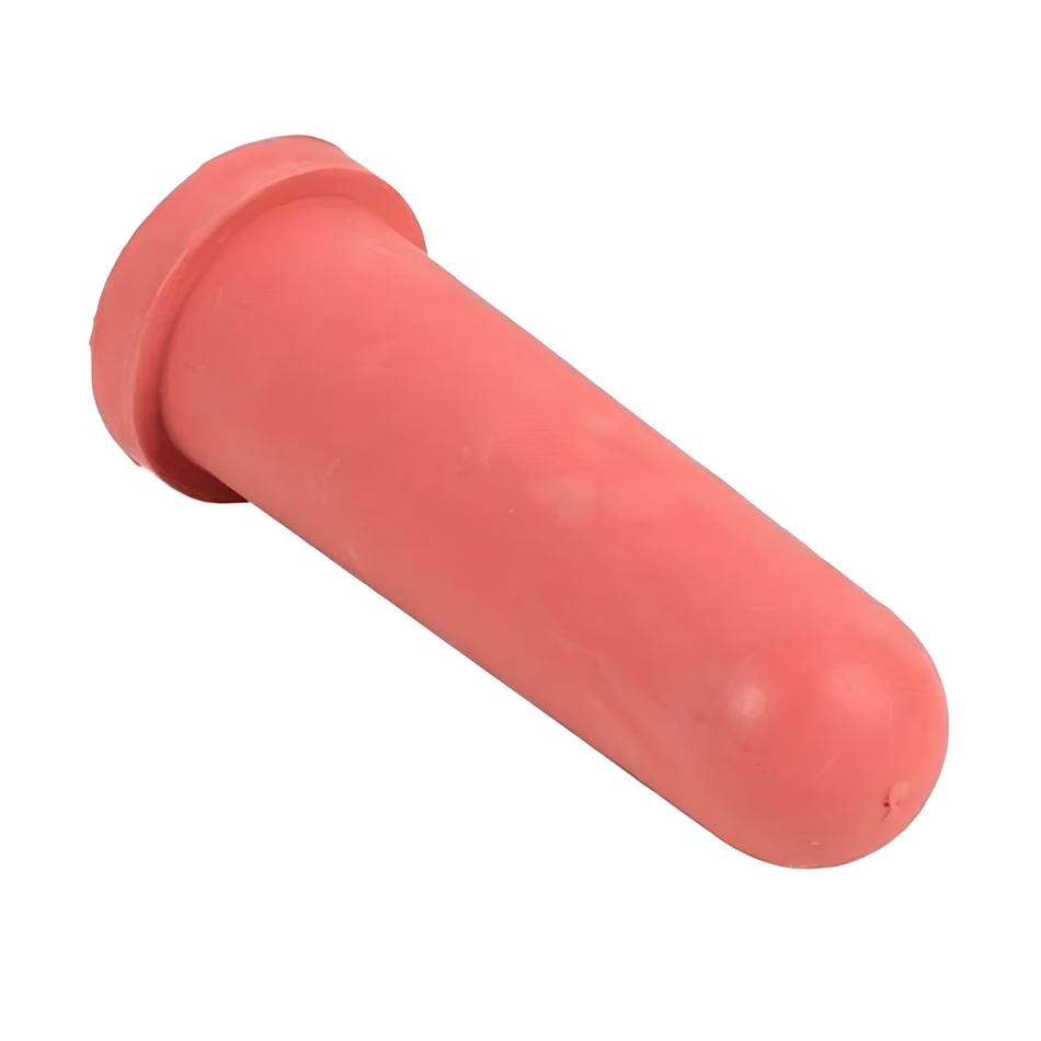 Gumijas knupis 100 mm sarkans