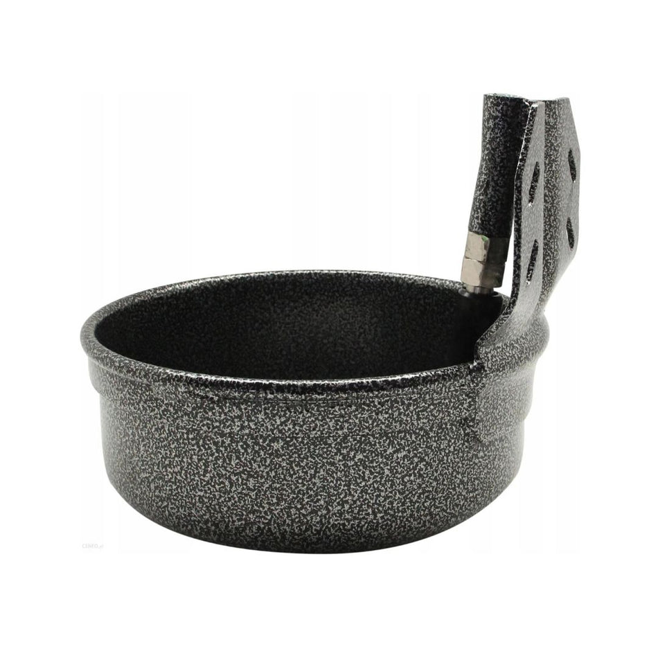 Water trough steel with valve 5 L