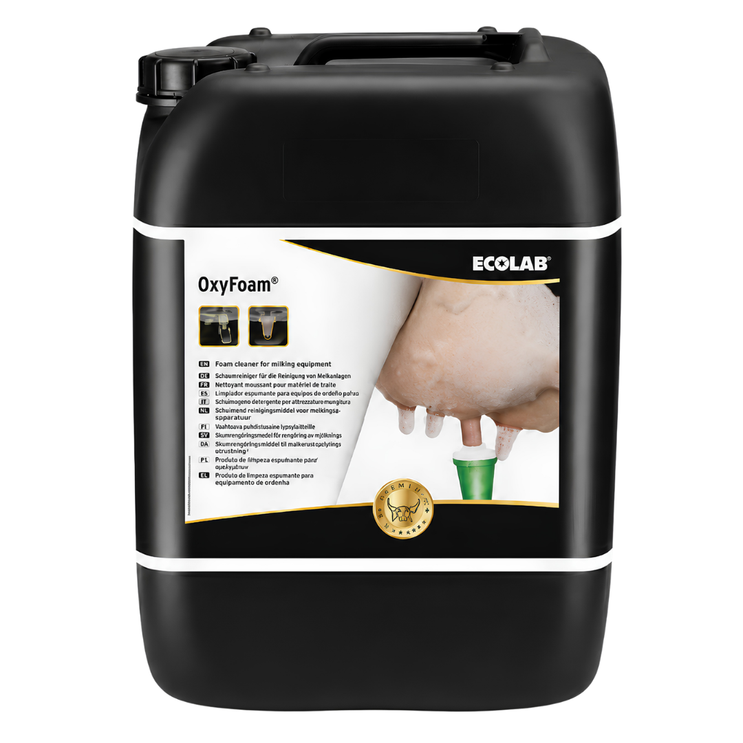 Putu līdzeklis pupu tīrīšanai Ecolab OxyFoam 10 kg