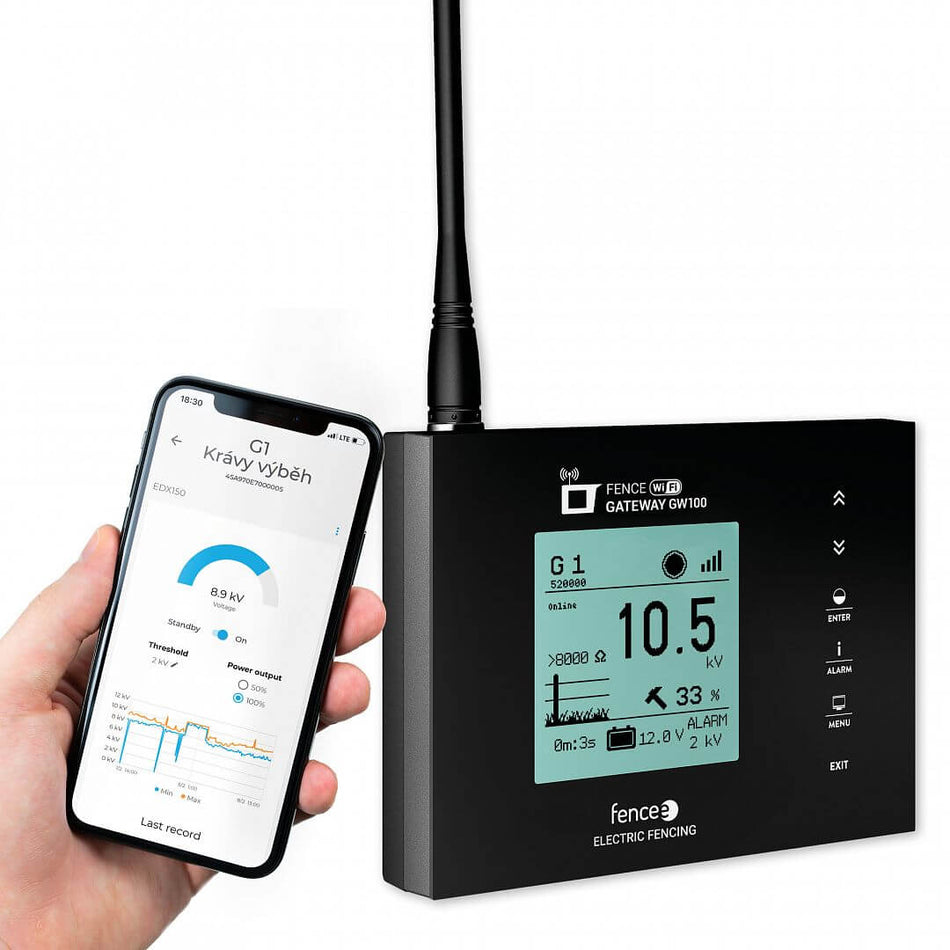 Electric fence control panel FENCE WI-FI GATEWAY GW100 (for DUO RF PDX and DUO RF EDX series generators)