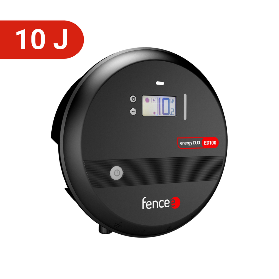 Electric fence Fencee DUO ED100, 10 J, 12V – 230V