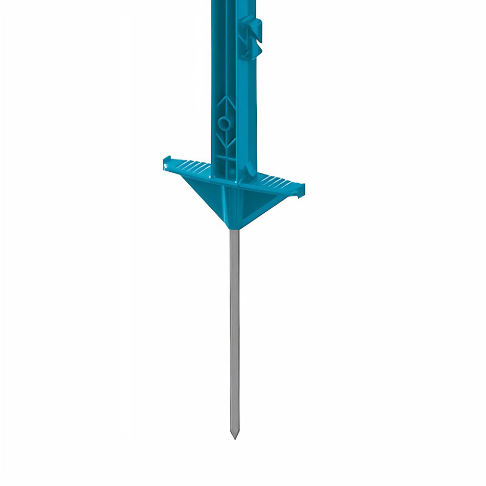 Electric fence post 156 cm blue