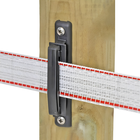 Elektriskā gana plakanais izolators lentei līdz 60 mm - 10 gab.
