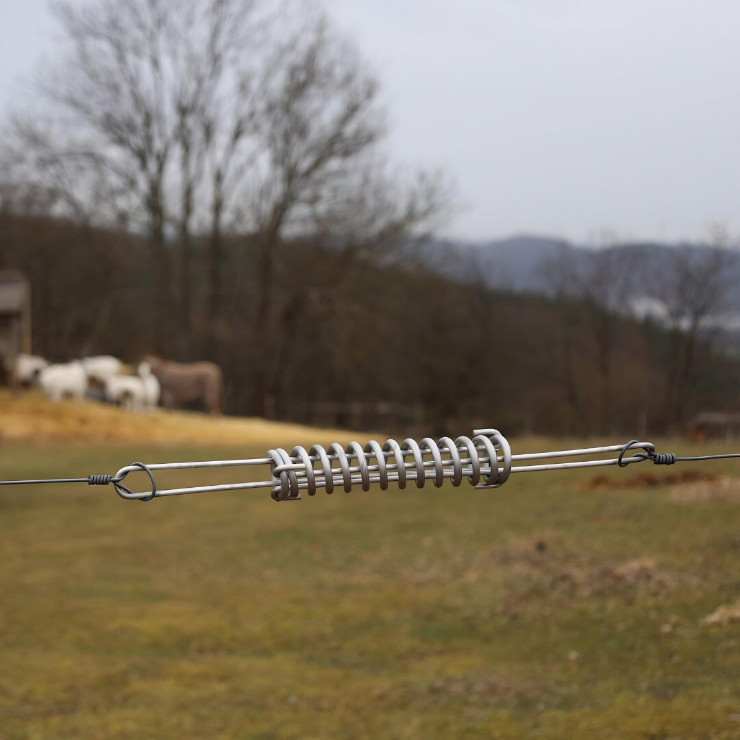 Elektriskā gana stieples spriegošanas atspere 435 mm