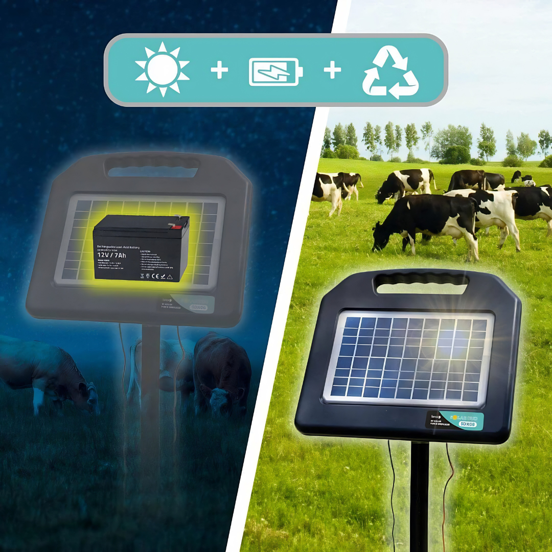 Elektriskais gans Fencee Solar DUO RF SD SDX