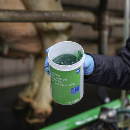 Gēls tesmenim Udder Gel 1000 ml, zaļš