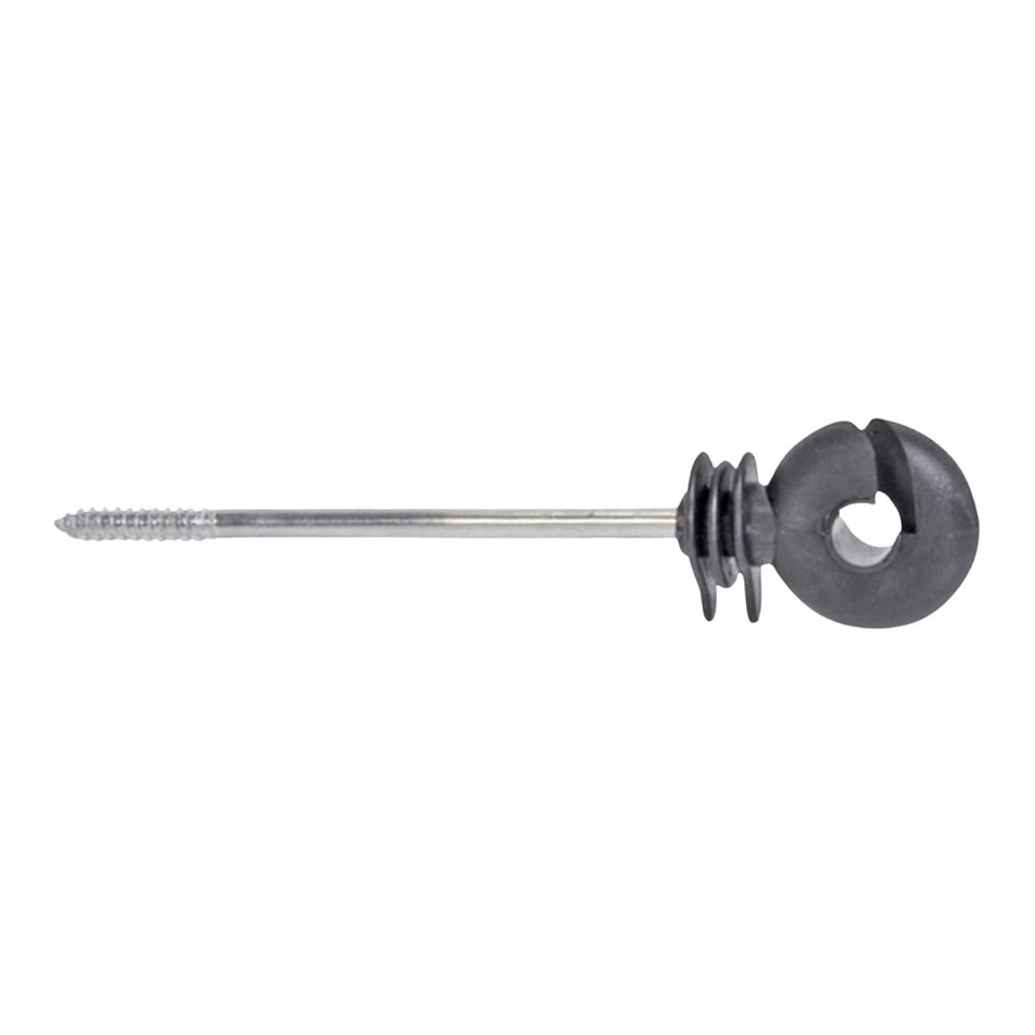 Ring insulator with screw 10 cm, 12 mm, 10 pcs