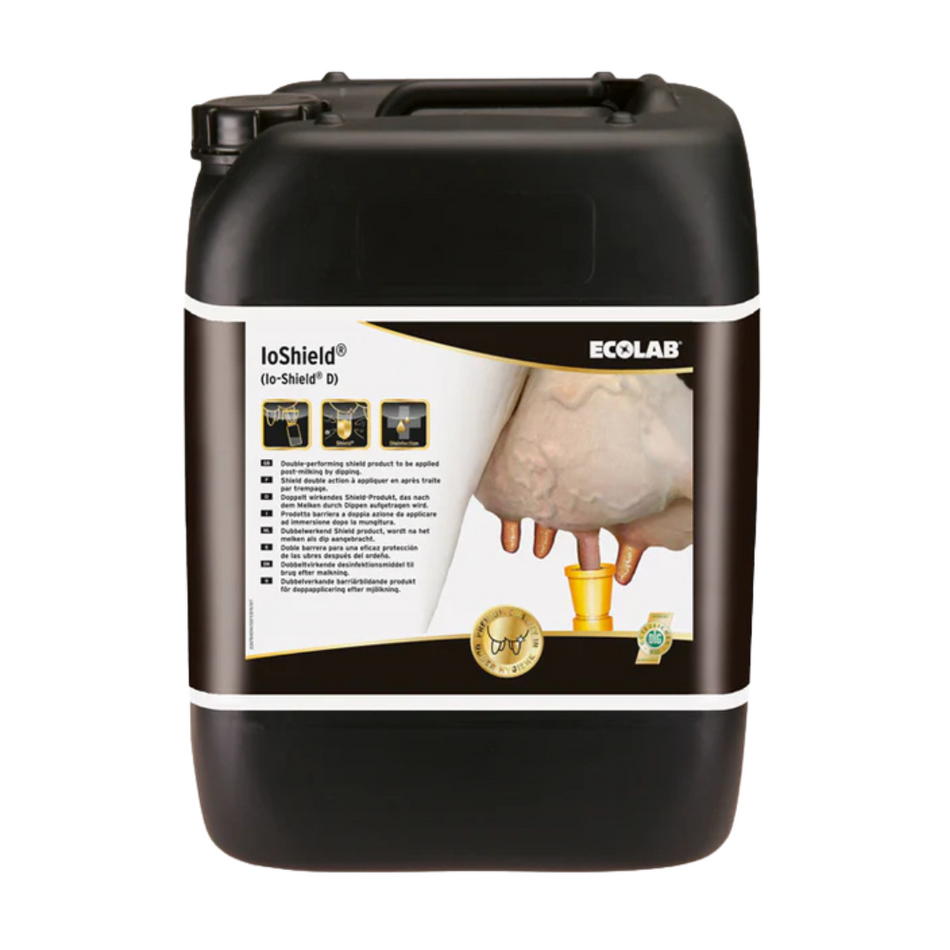 Disinfectant for bean treatment after milking, IO SHIELD D, 10 kg