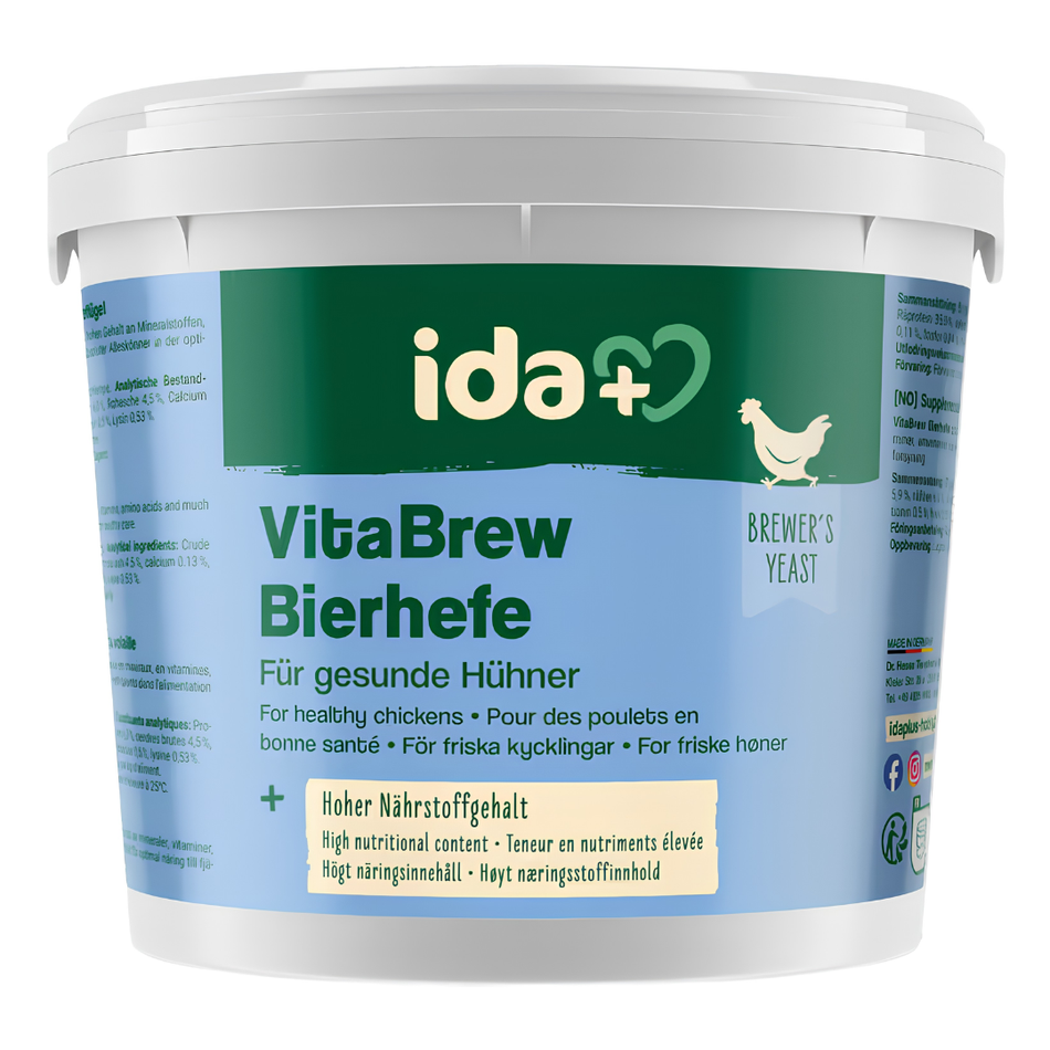 Alus raugs mājputniem IdaPlus VitaBrew 1.5 kg