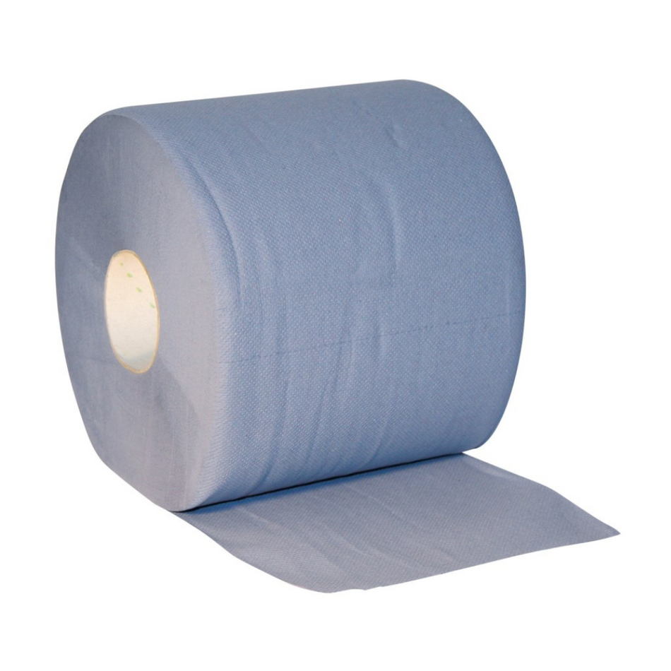 Industrial paper, 1000 sheets, 2 layers, 22 x 38 cm, blue