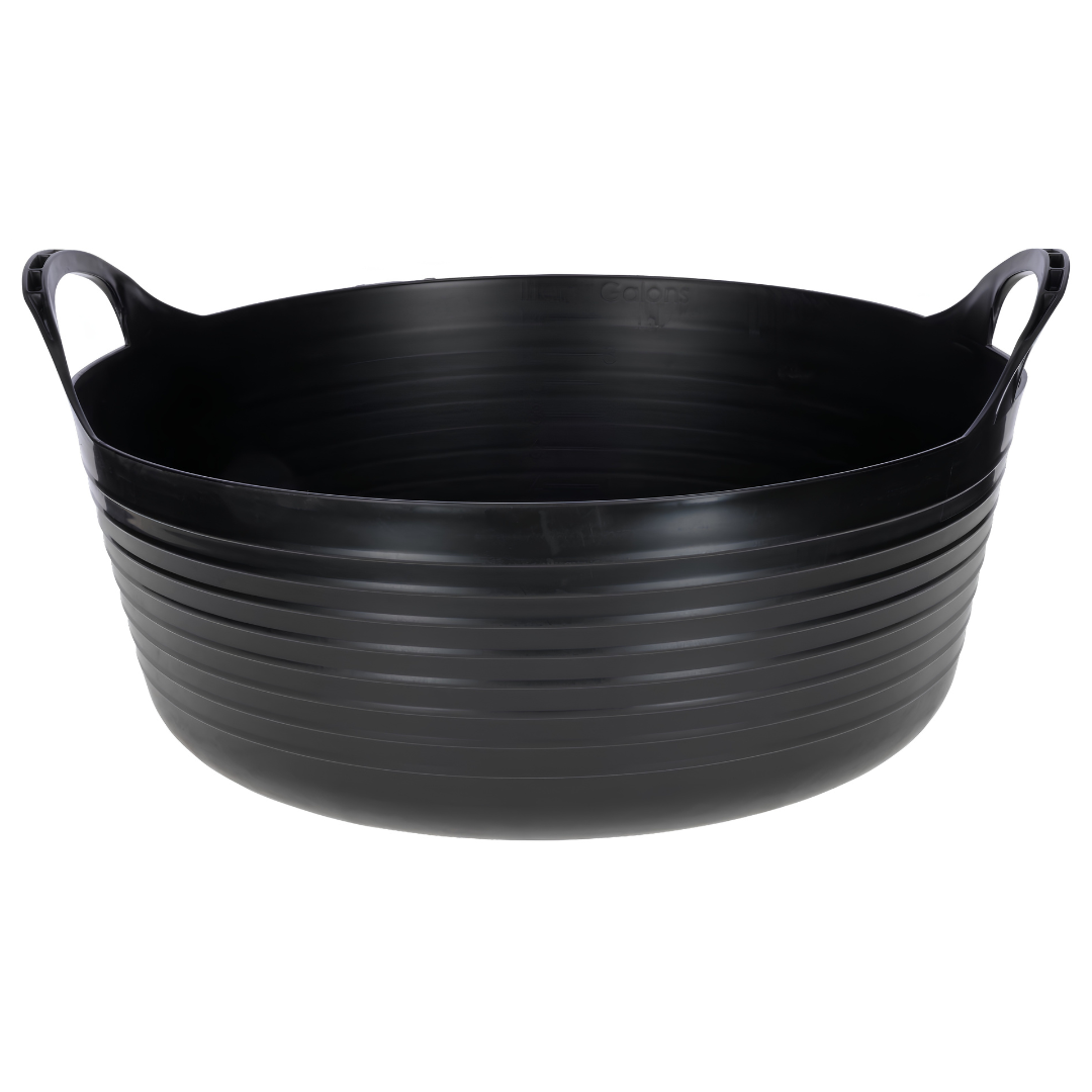 Mīksts spainis FlexBag 15 l melns