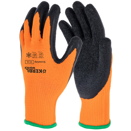 Ziemas darba cimdi Kerbl SnowGrip