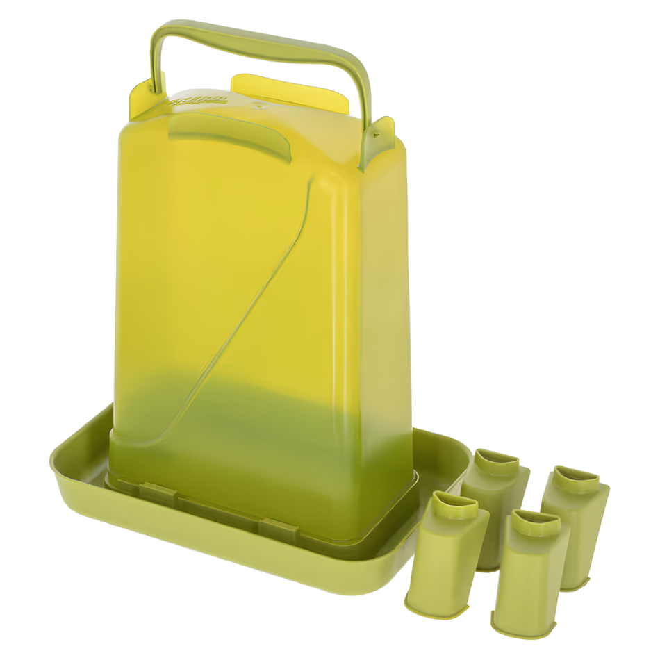 Mājputnu dzirdne 5.5 l zaļa