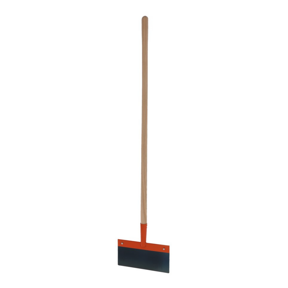 Manure scraper with handle, steel, 30 cm