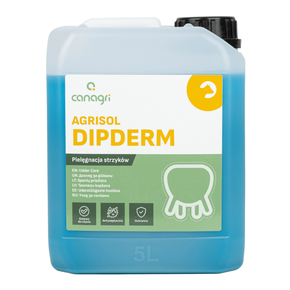 Product for bean treatment after milking, Agrisol DipDerm 73, 5 kg