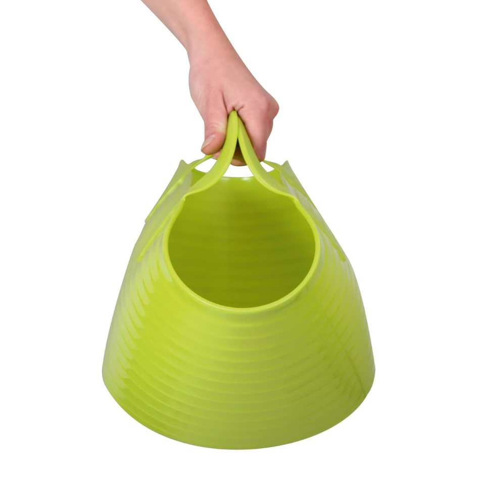Soft bucket FlexBag 12 L, blue