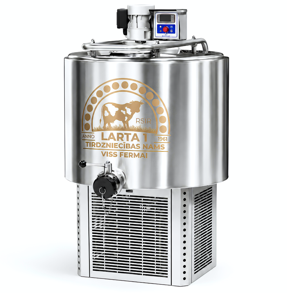Piena dzesētājs Larta VC Compact 4 slaukšanām 200 – 300 l