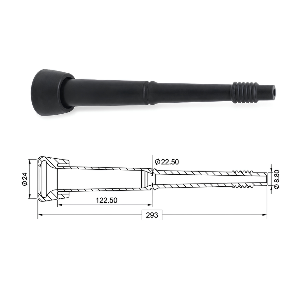 Pupu gumija DeLaval 960000-01 0031 293 mm