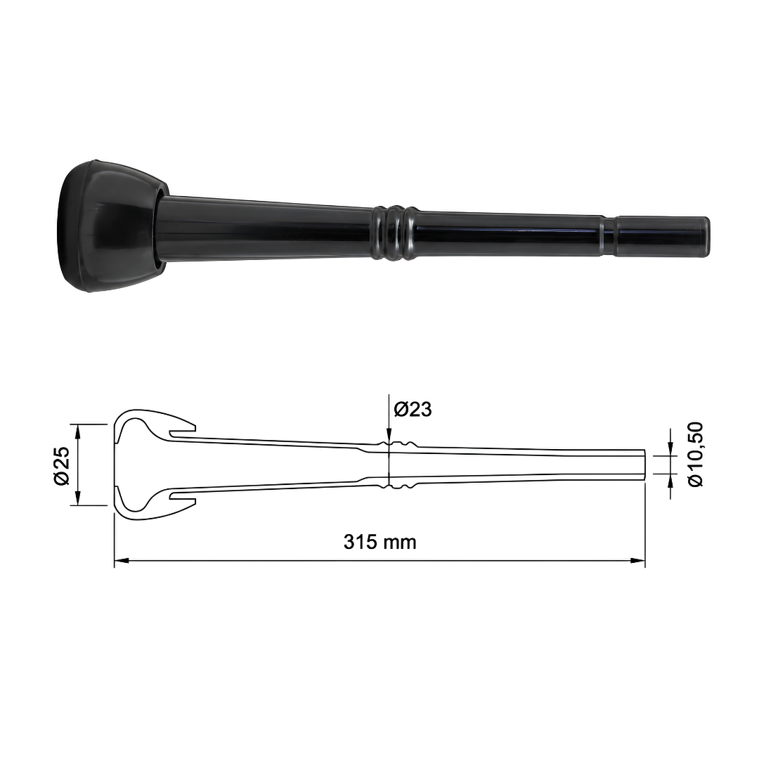 Pupu gumija DeLaval 960011-01 1169 315 mm