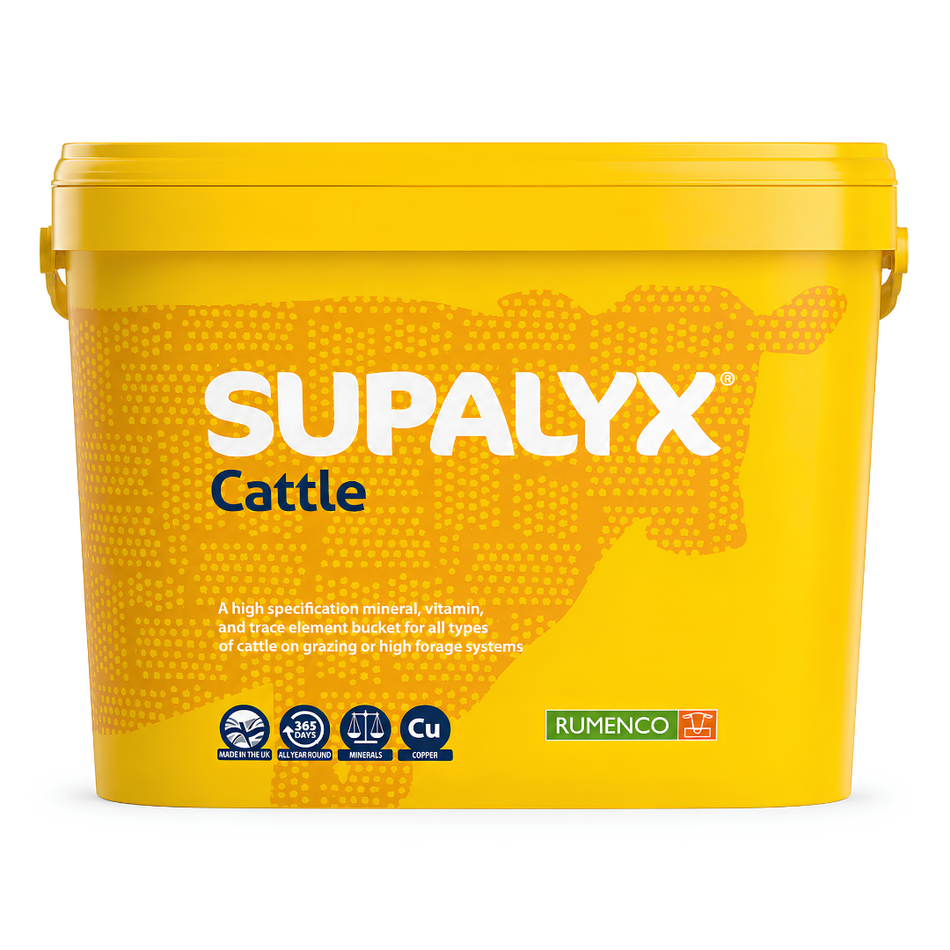 Laizāmā minerālvielu bļoda liellopiem SUPALYX Cattle 22.5 kg