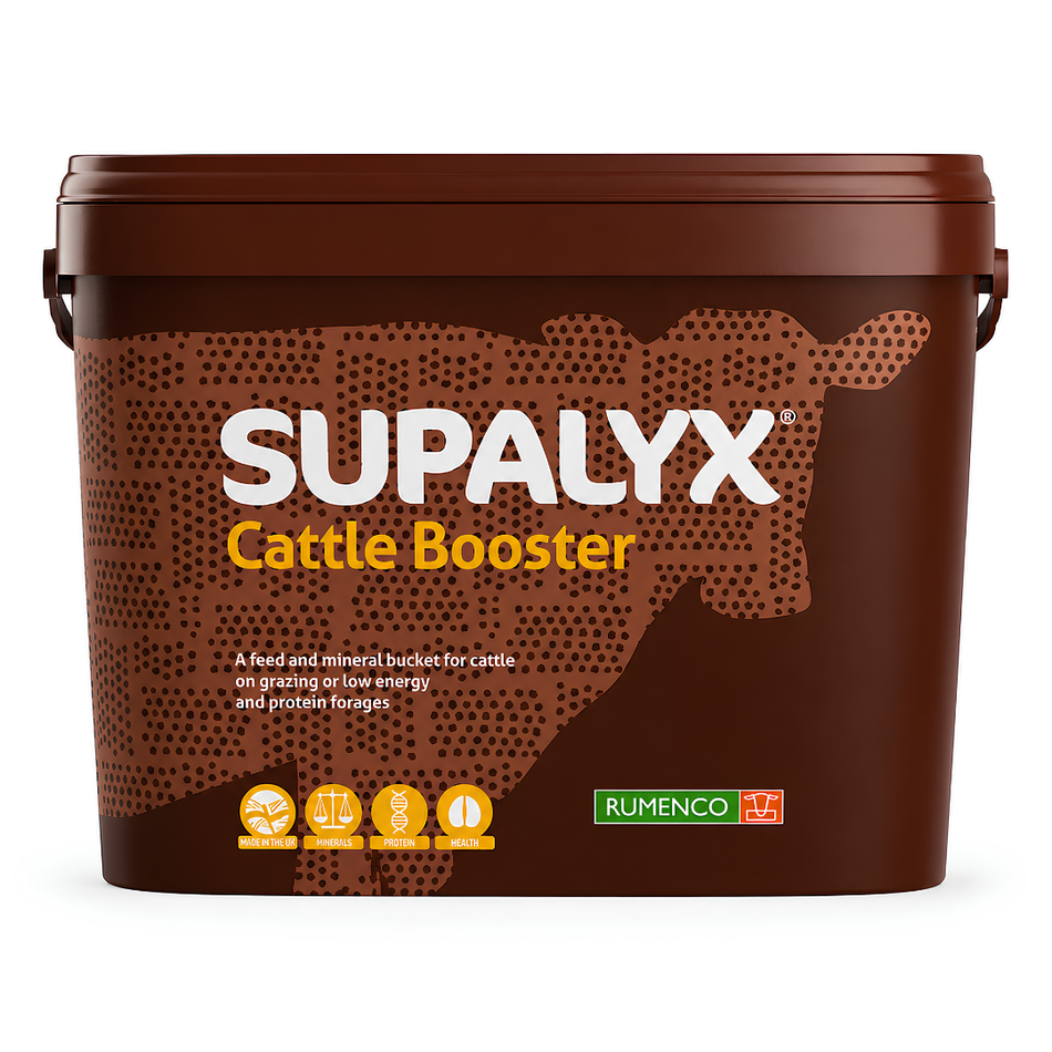 Laizāmā enerģijas un proteīna bļoda liellopiem SUPALYX Cattle Booster 22.5 kg