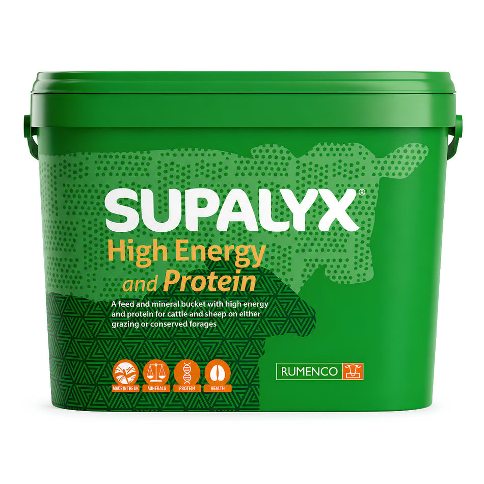 Laizāmā enerģijas un proteīna bļoda liellopiem un aitām SUPALYX High Energy Protein 22.5 kg