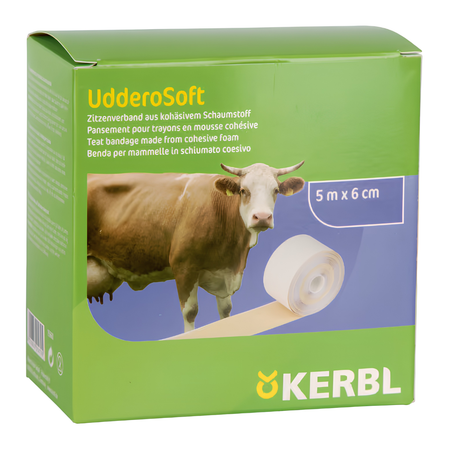 Pašlīpošs pupu pārsējs UdderoSoft 6 cm × 5 m