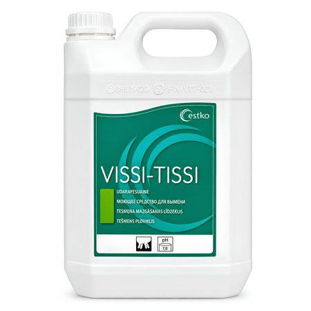 Tesmeņa mazgāšanas līdzeklis pirms slaukšanas Vissi-Tissi 5 l