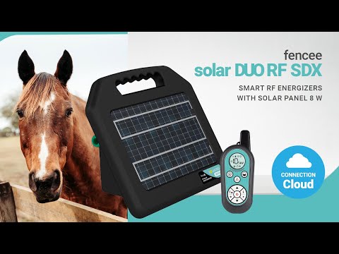 Elektriskais gans Fencee Solar DUO RF SDX