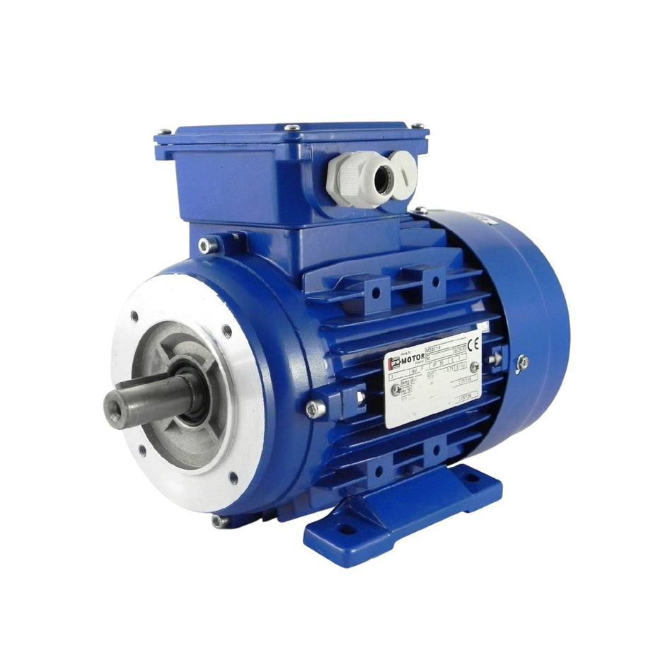 Electric motor with flange MS 80 1-2 B34 (380 V, 0.75 kW, 2770 rpm)