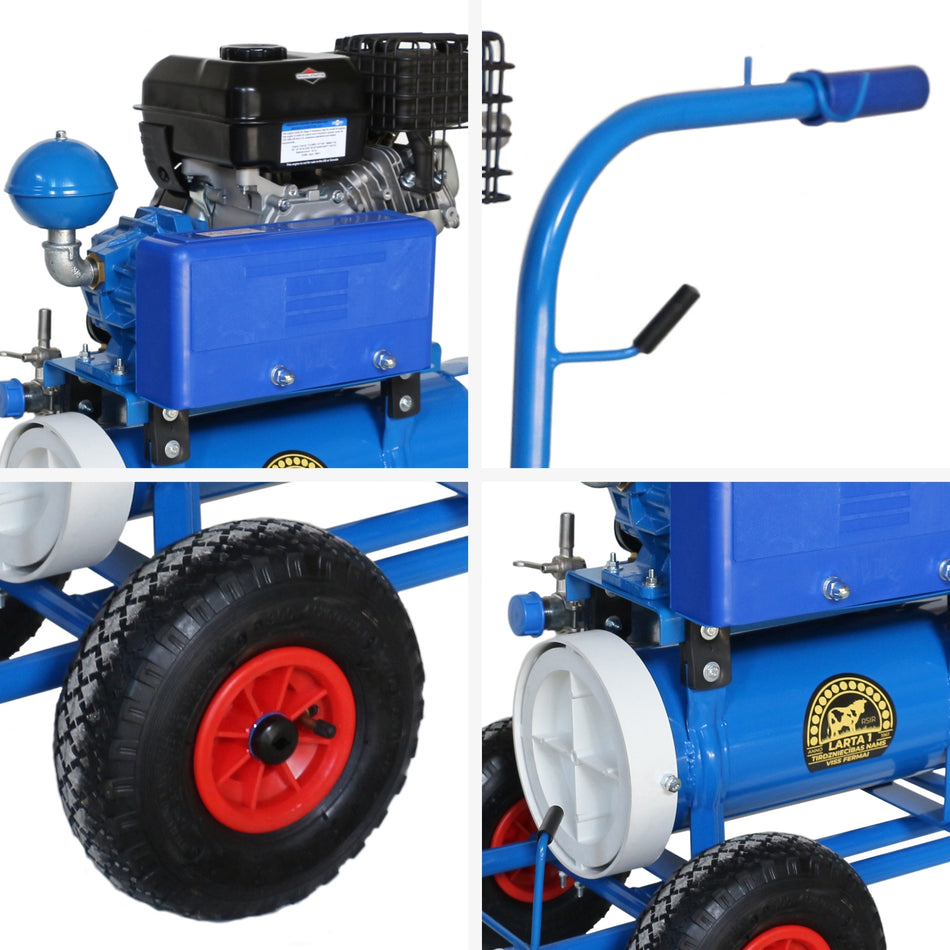 Milking unit with gasoline engine ISAB.10.1000-03 B